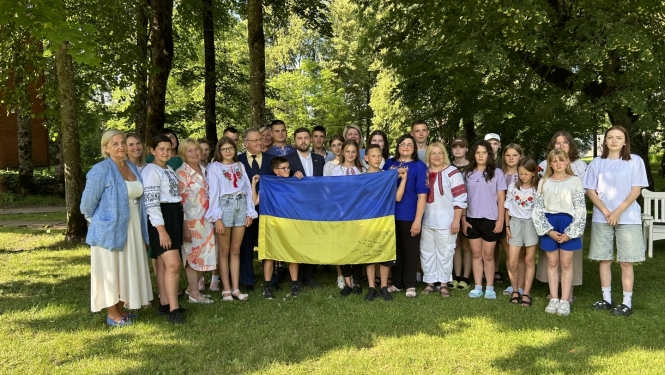 Ukrainas bērnu viesošanās