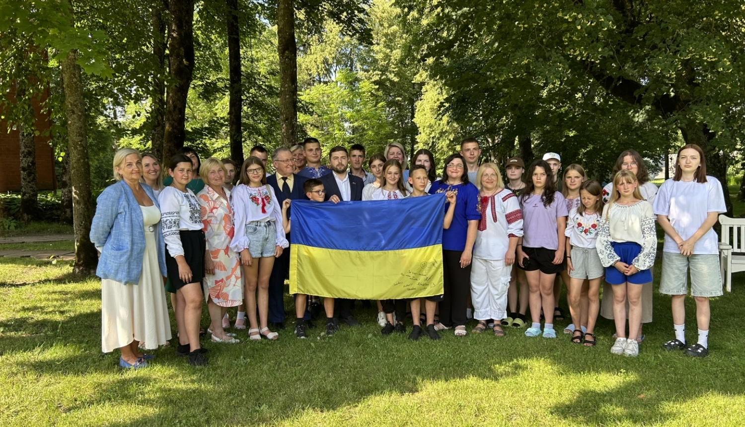 Ukrainas bērnu viesošanās